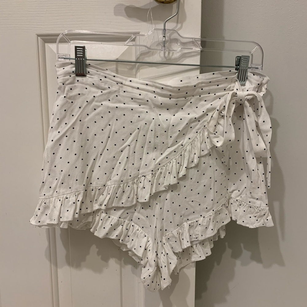 PACSUN polka dot wrap skort! wore decent amt